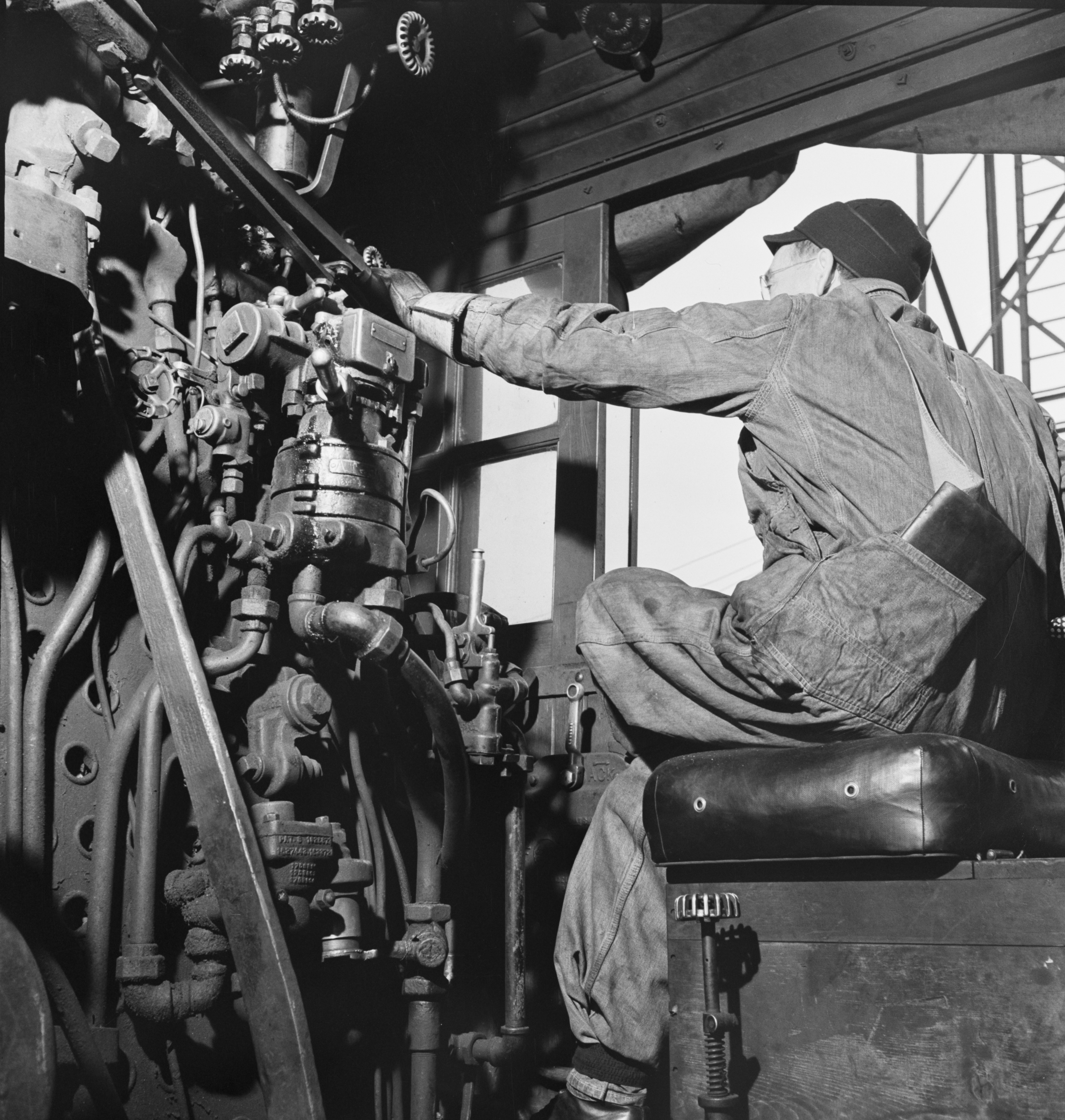 CabForward Train Controls — on the footplate